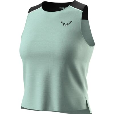 Dynafit Damen Sky Cropped Top - Ligero, Transpirable, Ecológico - Crop Top Dynafit Damen Sky Cropped Top - Ligero, Transpirable, Ecológico - Crop Top