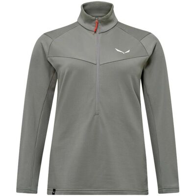 SALEWA Puez Cammino Polarlite Half Zip Jacke Damen - Grün SALEWA Puez Cammino Polarlite Half Zip Jacke Damen - Grün