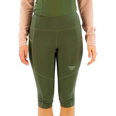 Dynafit - Alpine 3/4 - Olive - Women - Running tights Dynafit - Alpine 3/4 - Olive - Women - Running tights