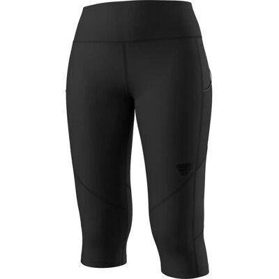 Dynafit Dames Alpine 3/4 Tight - Zwart - Hardloopbroek Dynafit Dames Alpine 3/4 Tight - Zwart - Hardloopbroek