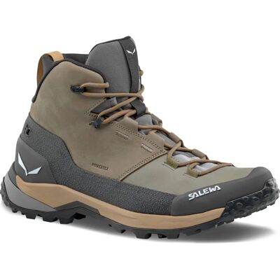 Chaussures de randonnée imperméables Salewa Puez Leather Mid Powertex - Publicité Chaussures de randonnée imperméables Salewa Puez Leather Mid Powertex - Publicité