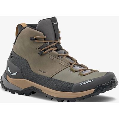 Salewa Puez Cuir Mi-Maçon Powertex - Chaussure de randonnée imperméable - Publicité Salewa Puez Cuir Mi-Maçon Powertex - Chaussure de randonnée imperméable - Publicité