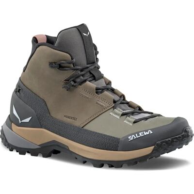 Salewa Puez Leather Mid PTX Chaussures de Randonnée Imperméables - Publicité Salewa Puez Leather Mid PTX Chaussures de Randonnée Imperméables - Publicité