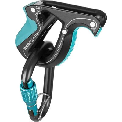 WildCountry - Movement - Noir Turquoise - Kit d’appareil de sikage - Publicité WildCountry - Movement - Noir Turquoise - Kit d’appareil de sikage - Publicité