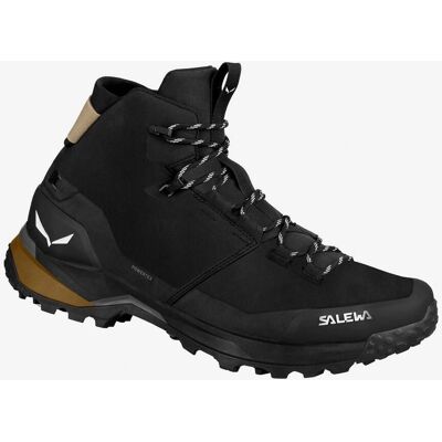 SALEWA Puez 2 Mid Powertex Hiking Shoes - Men - Black (Size 43) SALEWA Puez 2 Mid Powertex Hiking Shoes - Men - Black (Size 43)
