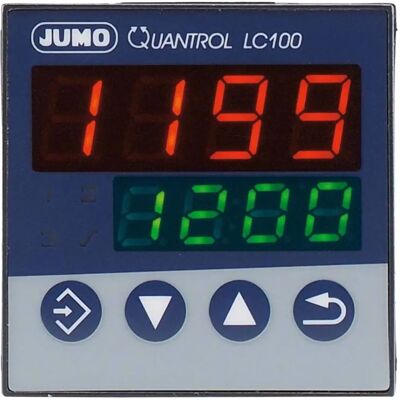 Jumo Quantrol LC100 Temperaturreglerer - PID, 48x48mm Jumo Quantrol LC100 Temperaturreglerer - PID, 48x48mm