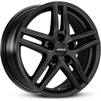 RONAL R65 6.5X17 Mattschwarz Felge - Wheel/Rim RONAL R65 6.5X17 Mattschwarz Felge - Wheel/Rim