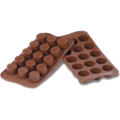 Silikomart 195041 Molde para doces - Silicone de grau alimentício, resistente ao calor e ao congelamento Silikomart 195041 Molde para doces - Silicone de grau alimentício, resistente ao calor e ao congelamento