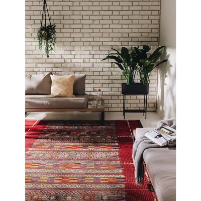 Tapis intérieur & extérieur Benuta - Multicolore/Rouge - 120x180 cm - Publicité Tapis intérieur & extérieur Benuta - Multicolore/Rouge - 120x180 cm - Publicité