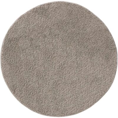 Benuta - GreyRound120 - Light Gray - Round 120 cm - Rug - Publicité Benuta - GreyRound120 - Light Gray - Round 120 cm - Rug - Publicité