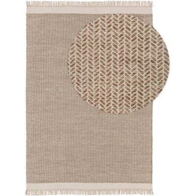 Alfombra Benuta - Lana hecha a mano, Beige, 160x230cm - Alfombra Alfombra Benuta - Lana hecha a mano, Beige, 160x230cm - Alfombra