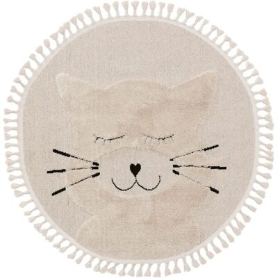 Tapis enfant Benuta Momo Crème - Rond 120cm - Publicité Tapis enfant Benuta Momo Crème - Rond 120cm - Publicité