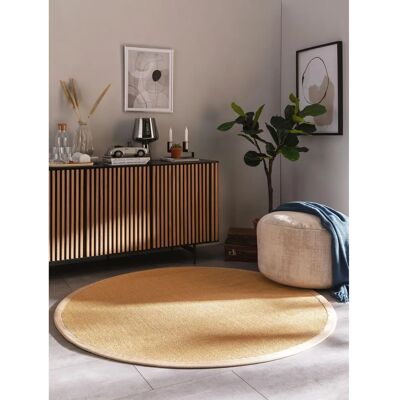 Tapis Sisal Benuta Sana Rond 150x150 Beige Style Classique R150 - Publicité Tapis Sisal Benuta Sana Rond 150x150 Beige Style Classique R150 - Publicité