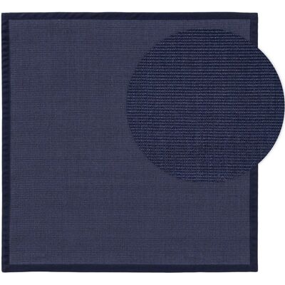 Tapis Sana Bleu - Style Classique 150x150cm - Publicité Tapis Sana Bleu - Style Classique 150x150cm - Publicité