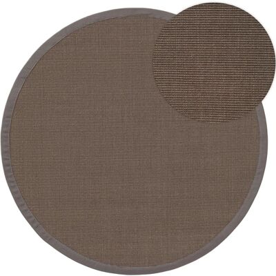Tapis Rond Benuta Sisal - Style Classique - 150cm - Gris - Publicité Tapis Rond Benuta Sisal - Style Classique - 150cm - Gris - Publicité