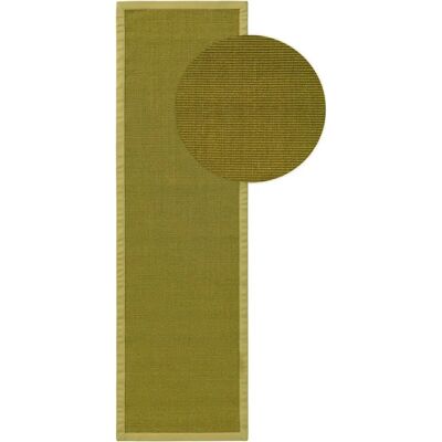 Tapis Sana en sisal - Vert - 70x240cm - Tapis - Publicité Tapis Sana en sisal - Vert - 70x240cm - Tapis - Publicité