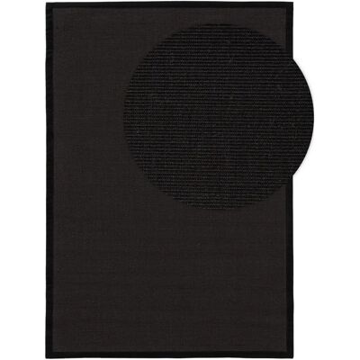 Tapis rond Benuta Sana noir - Style classique - Publicité Tapis rond Benuta Sana noir - Style classique - Publicité