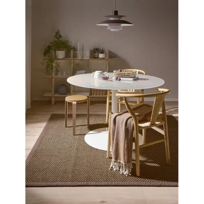 Tapis en sisal gris Greta de Benuta - Rond 150cm - Design Scandinave - Publicité Tapis en sisal gris Greta de Benuta - Rond 150cm - Design Scandinave - Publicité