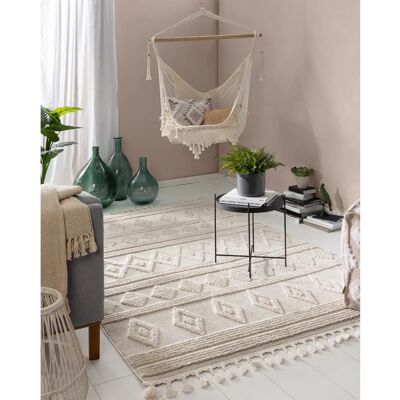 Tapis Benuta Oyo 5 crème/beige 120x180 - Publicité Tapis Benuta Oyo 5 crème/beige 120x180 - Publicité
