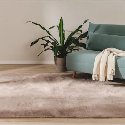 Benuta - Furry Taupe 230x330 cm - Alfombra Benuta - Furry Taupe 230x330 cm - Alfombra