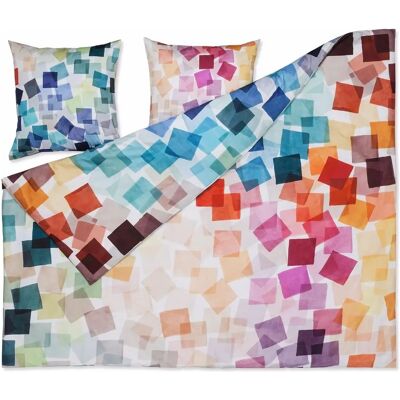 Estella - Mako-Satin Bettwäsche Puzzle multicolor - Puzzle multicolor - Bedding set Estella - Mako-Satin Bettwäsche Puzzle multicolor - Puzzle multicolor - Bedding set