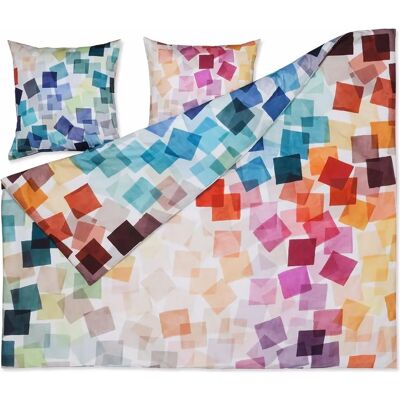 Estella - Puzzle Mako-Satin - 200x220 cm - Bettwäsche Estella - Puzzle Mako-Satin - 200x220 cm - Bettwäsche