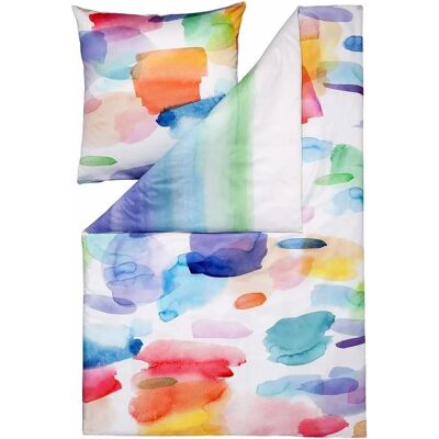 Estella - Mako-Satin Splash multicolor - Bettwäsche-Set Estella - Mako-Satin Splash multicolor - Bettwäsche-Set