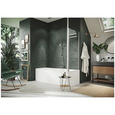 HÜPPE Design pure Zijwand voor Bad - Douchewand HÜPPE Design pure Zijwand voor Bad - Douchewand