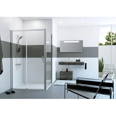 Hüppe Classic 2 EasyEntry Quadratische Duschtür - Duschkabine Hüppe Classic 2 EasyEntry Quadratische Duschtür - Duschkabine