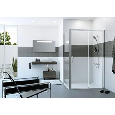 Hüppe Classics 2 EasyEntry Seitenwand für Schiebetür - Duschkabine Hüppe Classics 2 EasyEntry Seitenwand für Schiebetür - Duschkabine