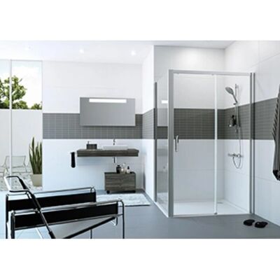 Hüppe C25407 Silber Duschkabine - Duschtür Hüppe C25407 Silber Duschkabine - Duschtür