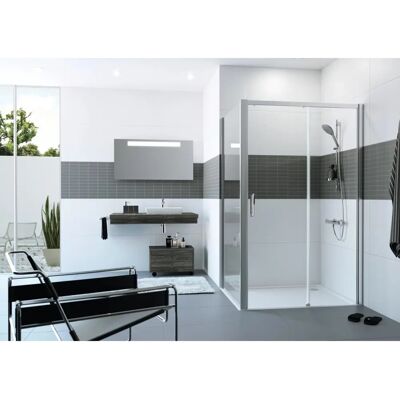 Hüppe C25610 EasyEntry Rechteckige Gleittür - Duschkabine Hüppe C25610 EasyEntry Rechteckige Gleittür - Duschkabine
