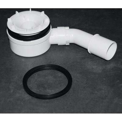 HÜPPE EasyFlat Ablaufgarnitur - Flach, 53mm, für EasyFlat Duschwanne HÜPPE EasyFlat Ablaufgarnitur - Flach, 53mm, für EasyFlat Duschwanne