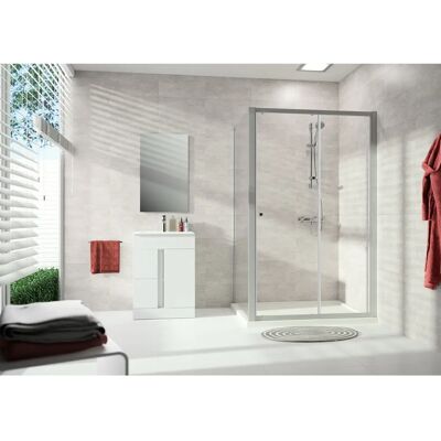 HÜPPE Alpha 2 Seitenwand - Weiß - 900x2000mm HÜPPE Alpha 2 Seitenwand - Weiß - 900x2000mm