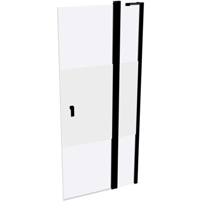 HÜPPE Design Pure Zwarte 90cm Douchedeur - Douche Type HÜPPE Design Pure Zwarte 90cm Douchedeur - Douche Type