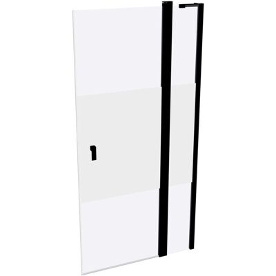 Hüppe Design Pure Douchedeur - Zwart Profil Hüppe Design Pure Douchedeur - Zwart Profil