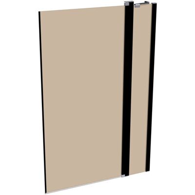 HÜPPE Design pure badafscheiding - 2-delig, 95x150 cm, Helder HÜPPE Design pure badafscheiding - 2-delig, 95x150 cm, Helder
