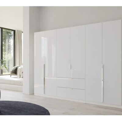 RAUCH Glamour by Quadra Spin Kleiderschrank - Hochglanz, 6-türig, 271x210x54cm RAUCH Glamour by Quadra Spin Kleiderschrank - Hochglanz, 6-türig, 271x210x54cm