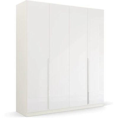 RAUCH Glamour by Quadra Spin Kleiderschrank - 4-türig, Weiß, 181x210x54cm RAUCH Glamour by Quadra Spin Kleiderschrank - 4-türig, Weiß, 181x210x54cm