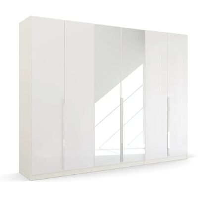 RAUCH Glamour by Quadra Spin Drehtürenschrank - Weiß Hochglanz RAUCH Glamour by Quadra Spin Drehtürenschrank - Weiß Hochglanz