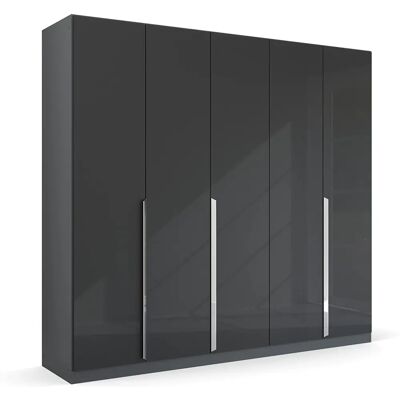 RAUCH Glamour by Quadra Spin Drehtürenschrank - 5-türig, Grau RAUCH Glamour by Quadra Spin Drehtürenschrank - 5-türig, Grau