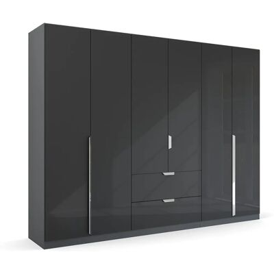 rauch ORANGE Glamour by Quadra Spin - Kleiderschrank mit 6 Türen rauch ORANGE Glamour by Quadra Spin - Kleiderschrank mit 6 Türen