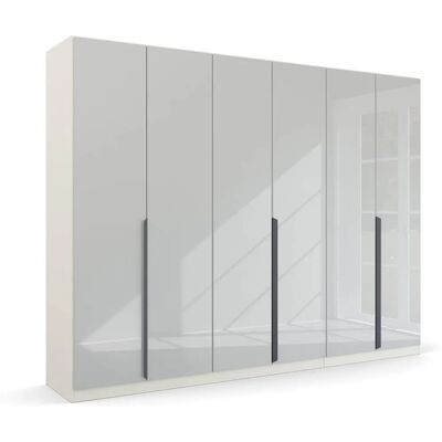 RAUCH Modern by Quadra Spin Kleiderschrank - 6 Türen, Weiß, Holz RAUCH Modern by Quadra Spin Kleiderschrank - 6 Türen, Weiß, Holz