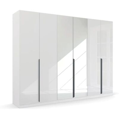 RAUCH Moderner Quadra Spin Kleiderschrank - 6 Türen, Weiß RAUCH Moderner Quadra Spin Kleiderschrank - 6 Türen, Weiß