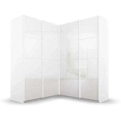 Rauch Quadra Schrank - 4-türig, Weiß, 181x210x187 cm Rauch Quadra Schrank - 4-türig, Weiß, 181x210x187 cm