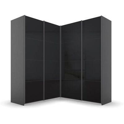 Rauch Quadra Kleiderschrank - 4 Türen, Verstellbare Einlegeböden, Deutsche Qualität Rauch Quadra Kleiderschrank - 4 Türen, Verstellbare Einlegeböden, Deutsche Qualität