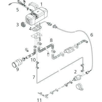WEBASTO - 9027985B - Diesel - Doplňkové topení WEBASTO - 9027985B - Diesel - Doplňkové topení
