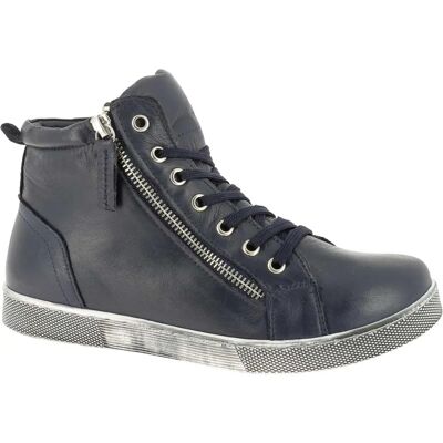 Andrea Conti Bottines confortables pour femmes, bleu, 39 EU - Publicité Andrea Conti Bottines confortables pour femmes, bleu, 39 EU - Publicité