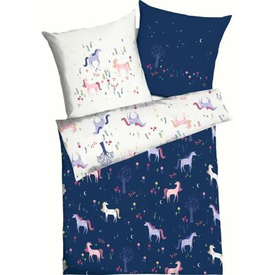 Kaeppel Indigo Einhorn Kinderbettwäsche - Kids Bedding Set Kaeppel Indigo Einhorn Kinderbettwäsche - Kids Bedding Set
