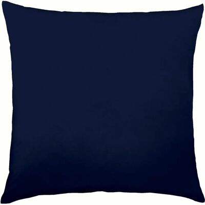 Kaeppel Uni Kissenbezug - 40x40 cm - Baumwolle - Blau Kaeppel Uni Kissenbezug - 40x40 cm - Baumwolle - Blau